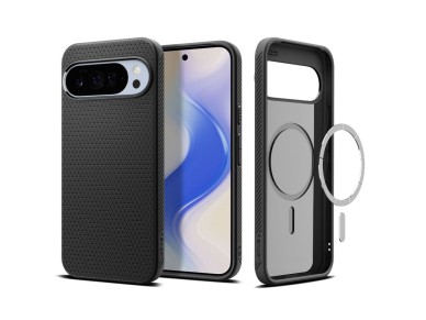 Funda Spigen Liquid Air Mag MagSafe para Google Pixel 10 Pro XL - Negro mate