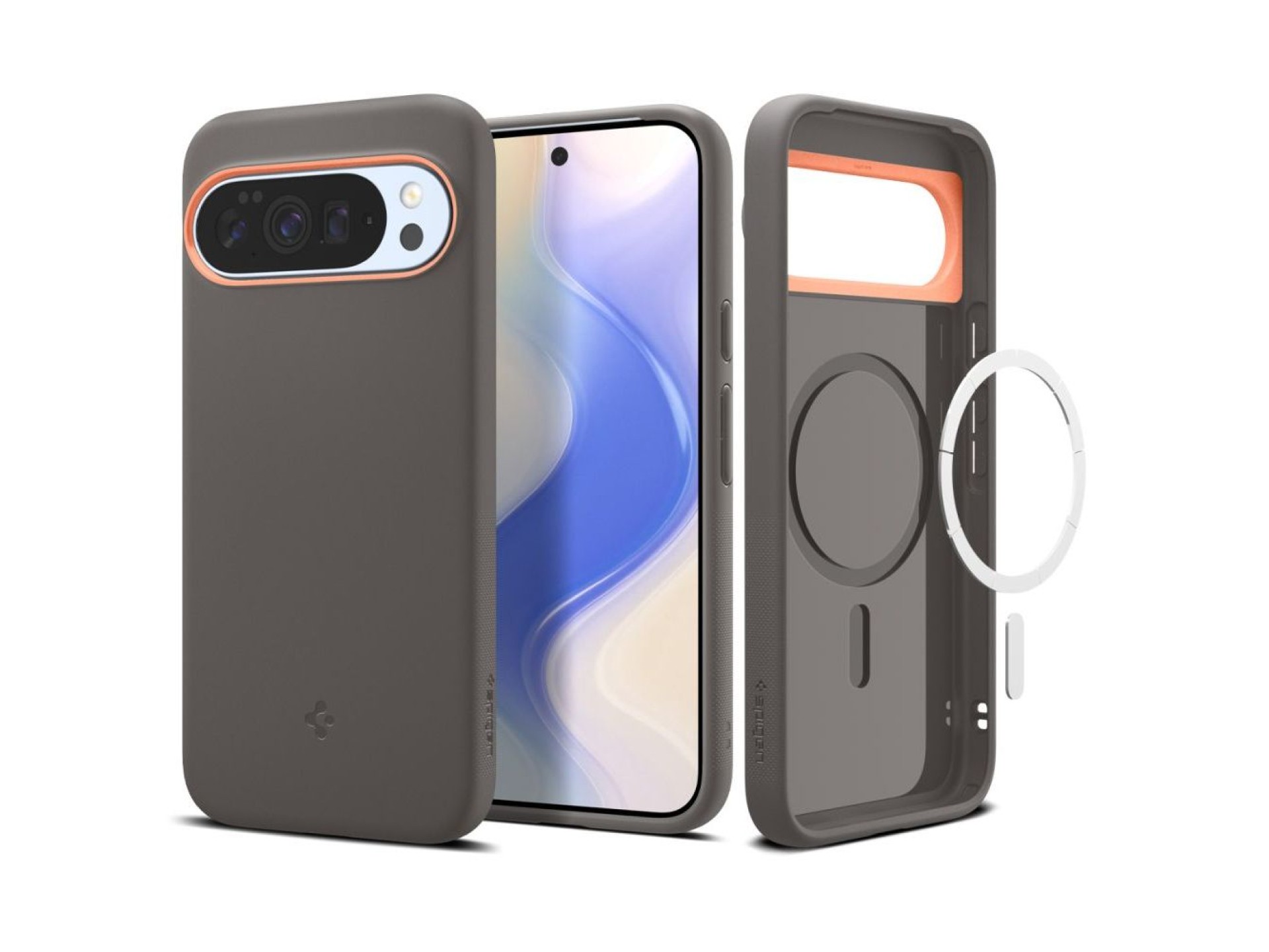 Funda Spigen Nano Pop Mag MagSafe para Google Pixel 10 Pro XL - Gris