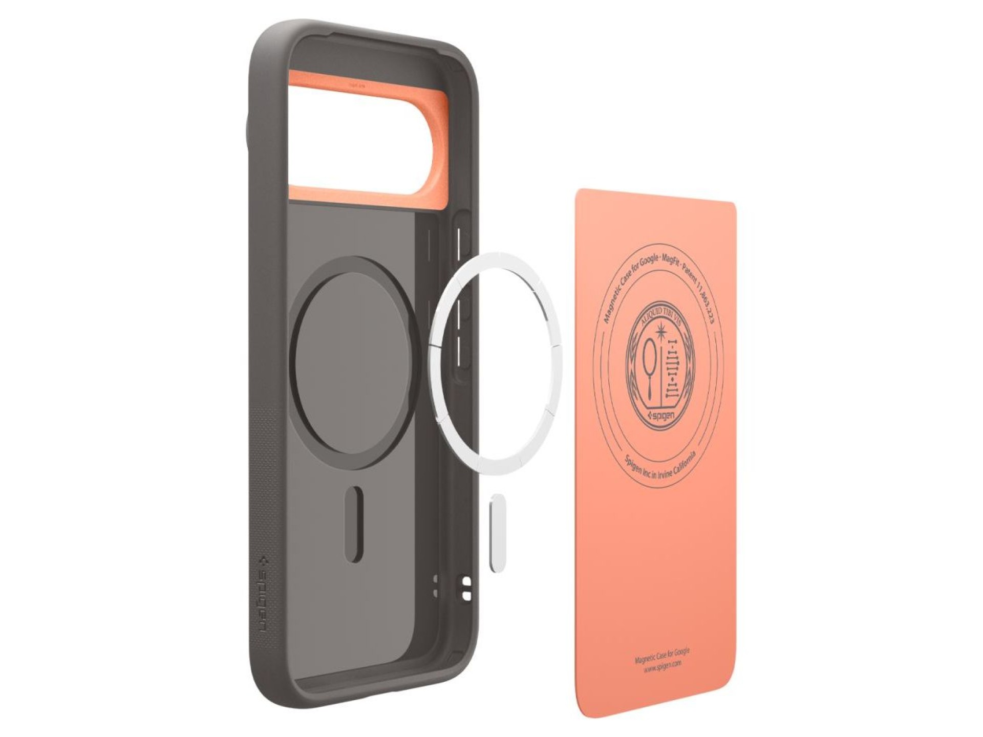 Funda Spigen Nano Pop Mag MagSafe para Google Pixel 10 Pro XL - Gris