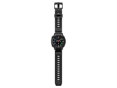 Pulseira Spigen Rugged Armor Pro para Samsung Galaxy Watch 8 Classic 46mm - Preto Fosco