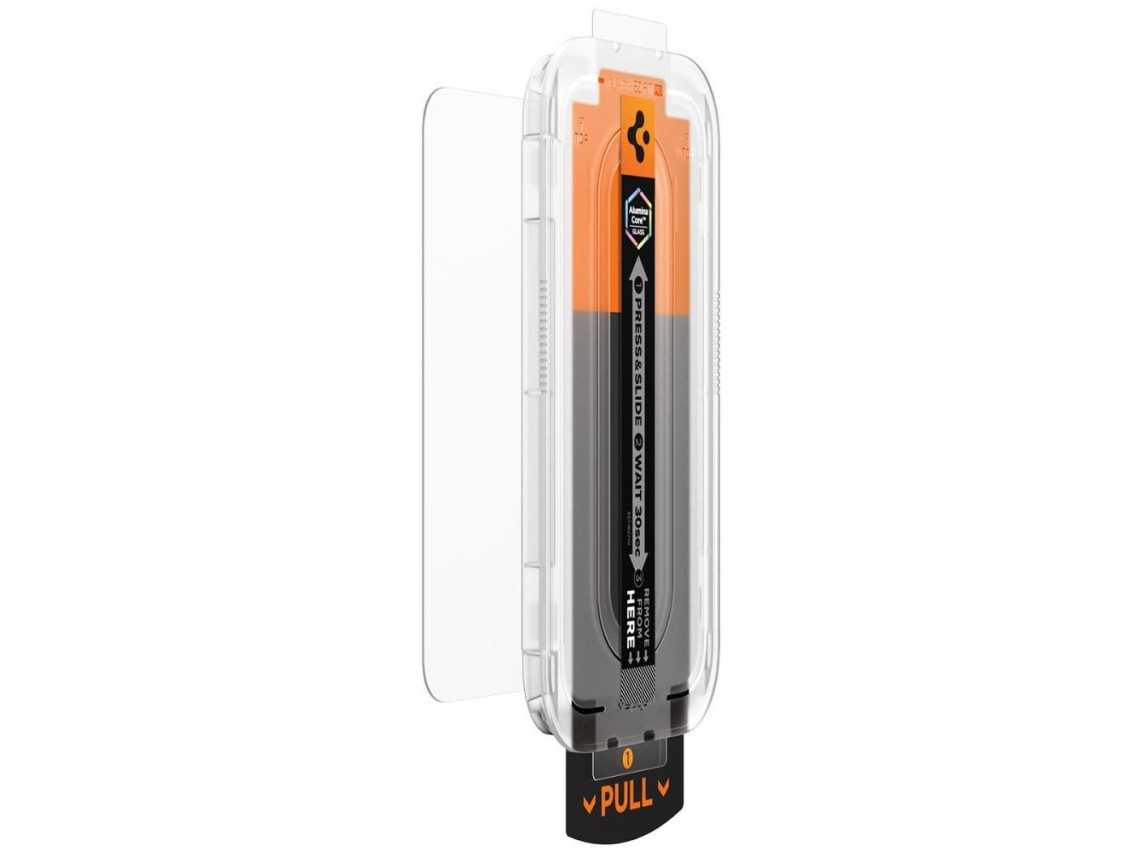 Spigen Glas.TR EZ Fit Pro Pel�cula de Vidro Temperado para iPhone 16 Pro Max / 17 Pro Max - Transpar