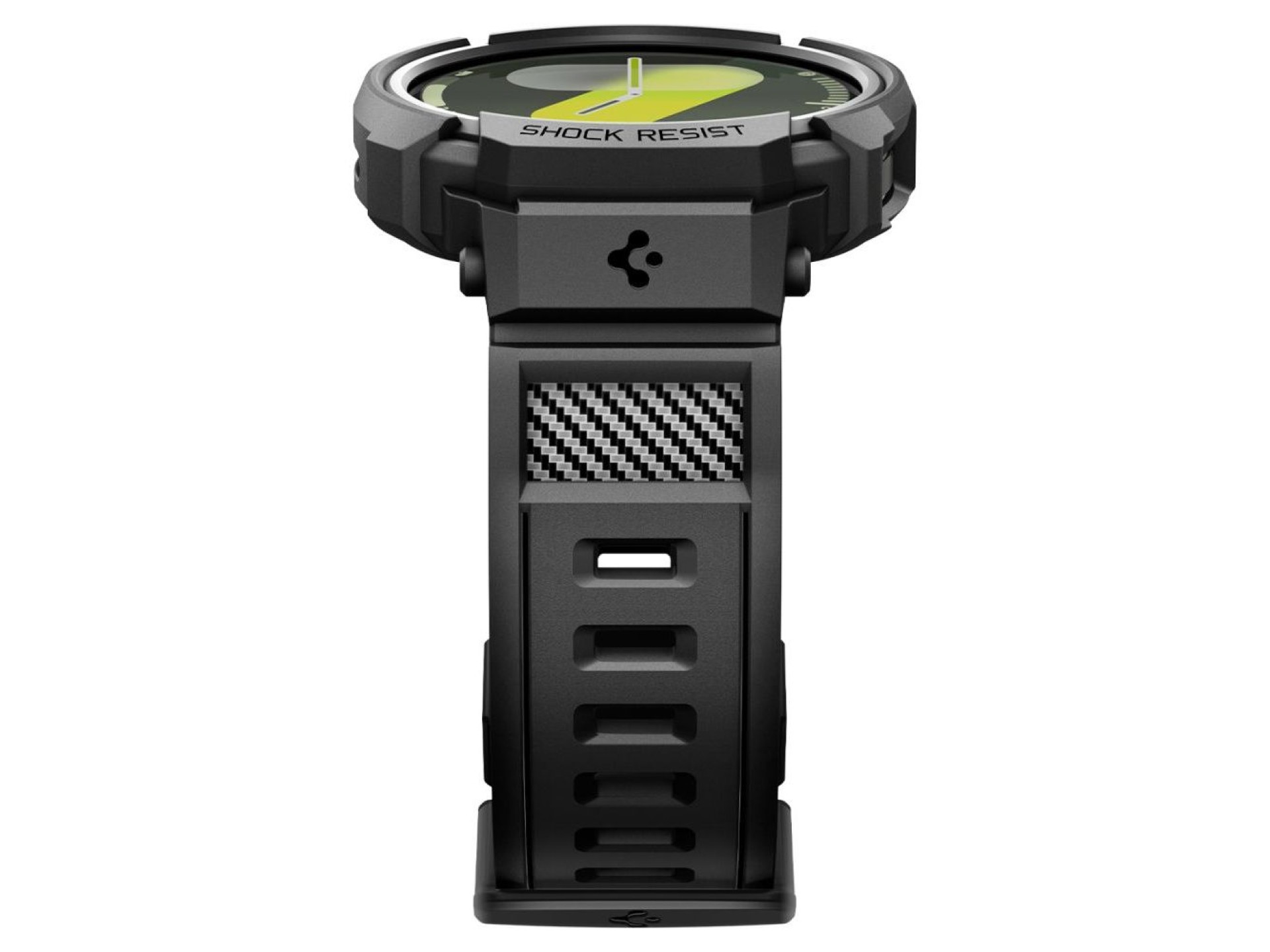 Pulseira Spigen Rugged Armor Pro para Samsung Galaxy Watch 8 40mm - Preto Fosco