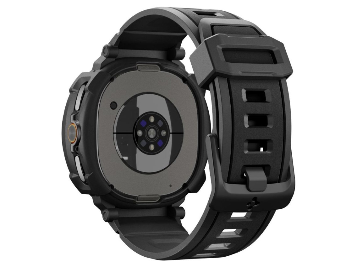Correa Spigen Rugged Armor Pro para Samsung Galaxy Watch 8 Classic de 46 mm - Negro mate