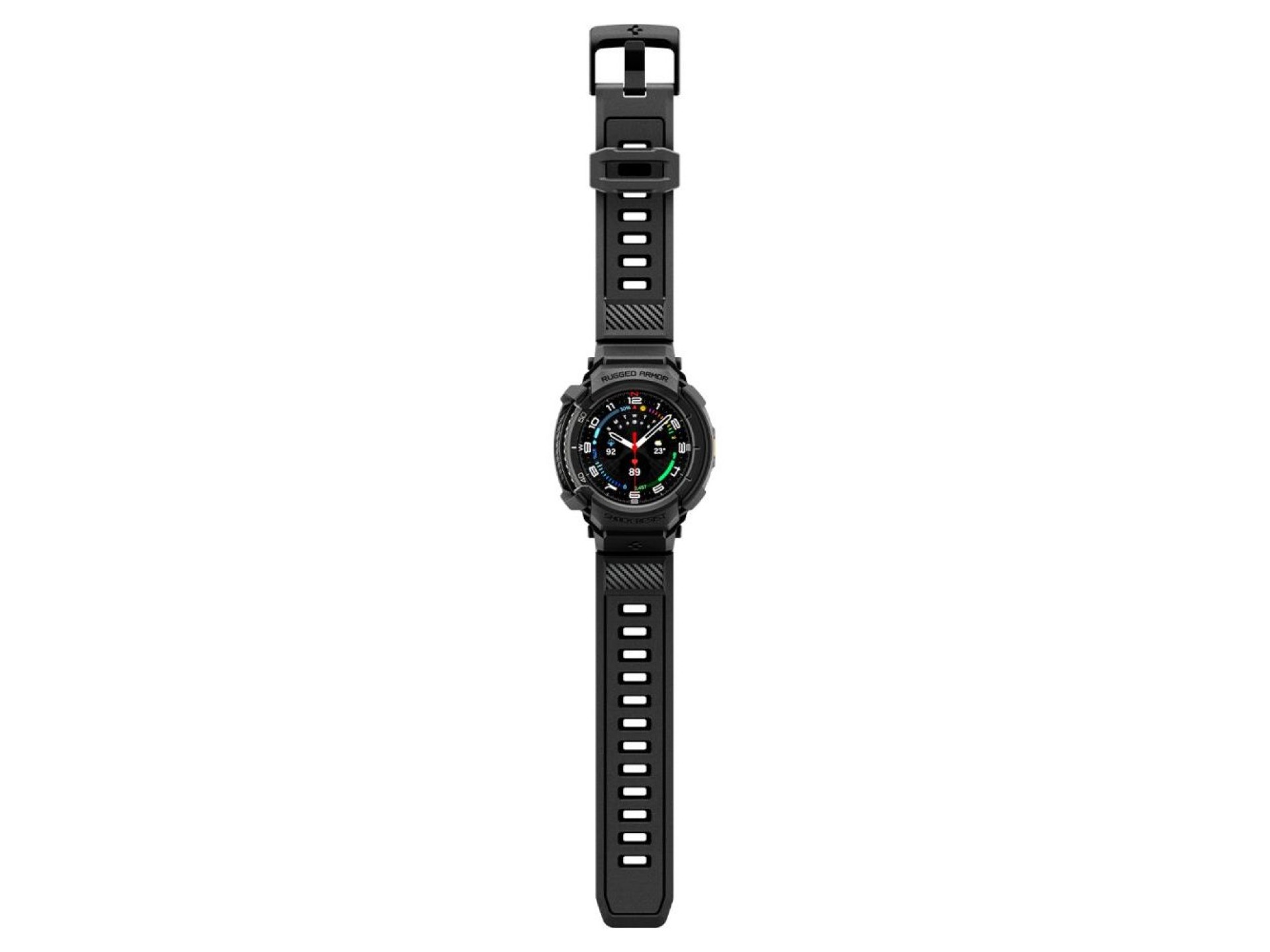 Correa Spigen Rugged Armor Pro para Samsung Galaxy Watch 8 Classic de 46 mm - Negro mate