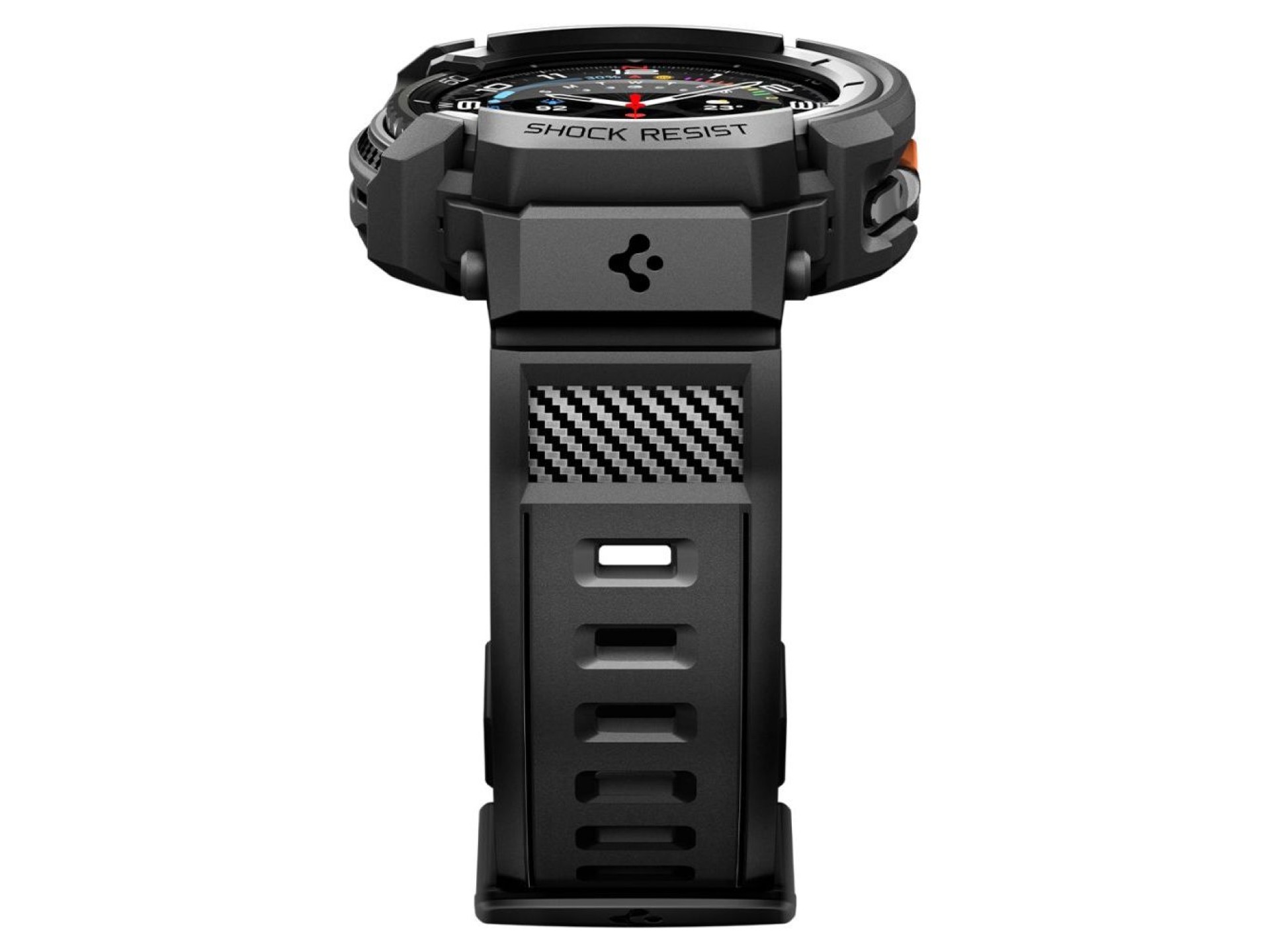 Correa Spigen Rugged Armor Pro para Samsung Galaxy Watch 8 Classic de 46 mm - Negro mate