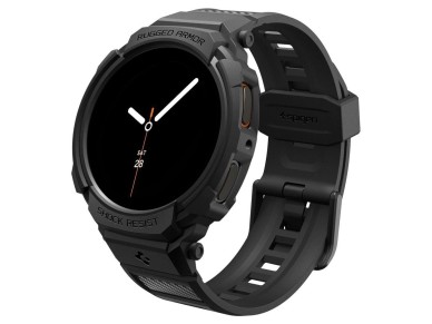 Pulseira Spigen Rugged Armor Pro para Samsung Galaxy Watch 8 40mm - Preto Fosco