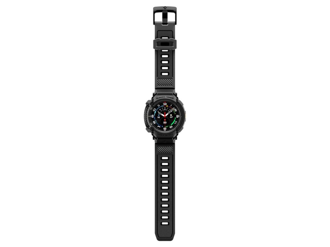Correa Spigen Rugged Armor Pro para Samsung Galaxy Watch 8 Classic de 46 mm - Negro mate