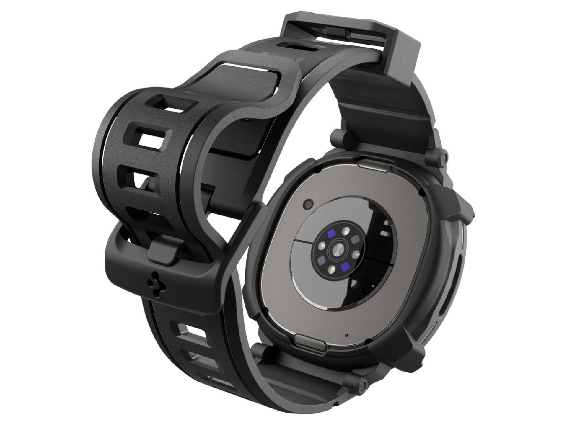 Correa Spigen Rugged Armor Pro para Samsung Galaxy Watch 8 Classic de 46 mm - Negro mate