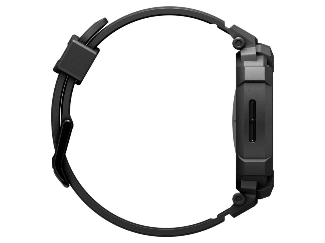 Pulseira Spigen Rugged Armor Pro para Samsung Galaxy Watch 8 40mm - Preto Fosco