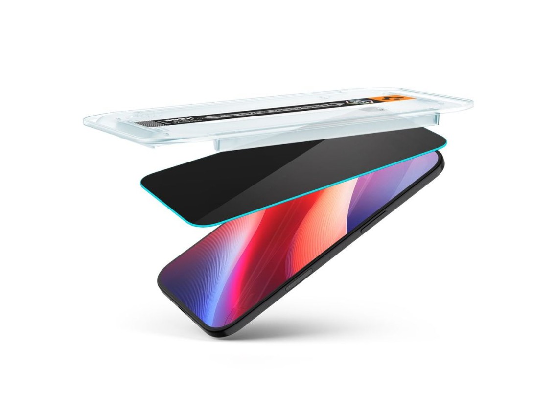 Spigen Glas.TR EZ Fit 2-pack privacy glass for iPhone 17 Air
