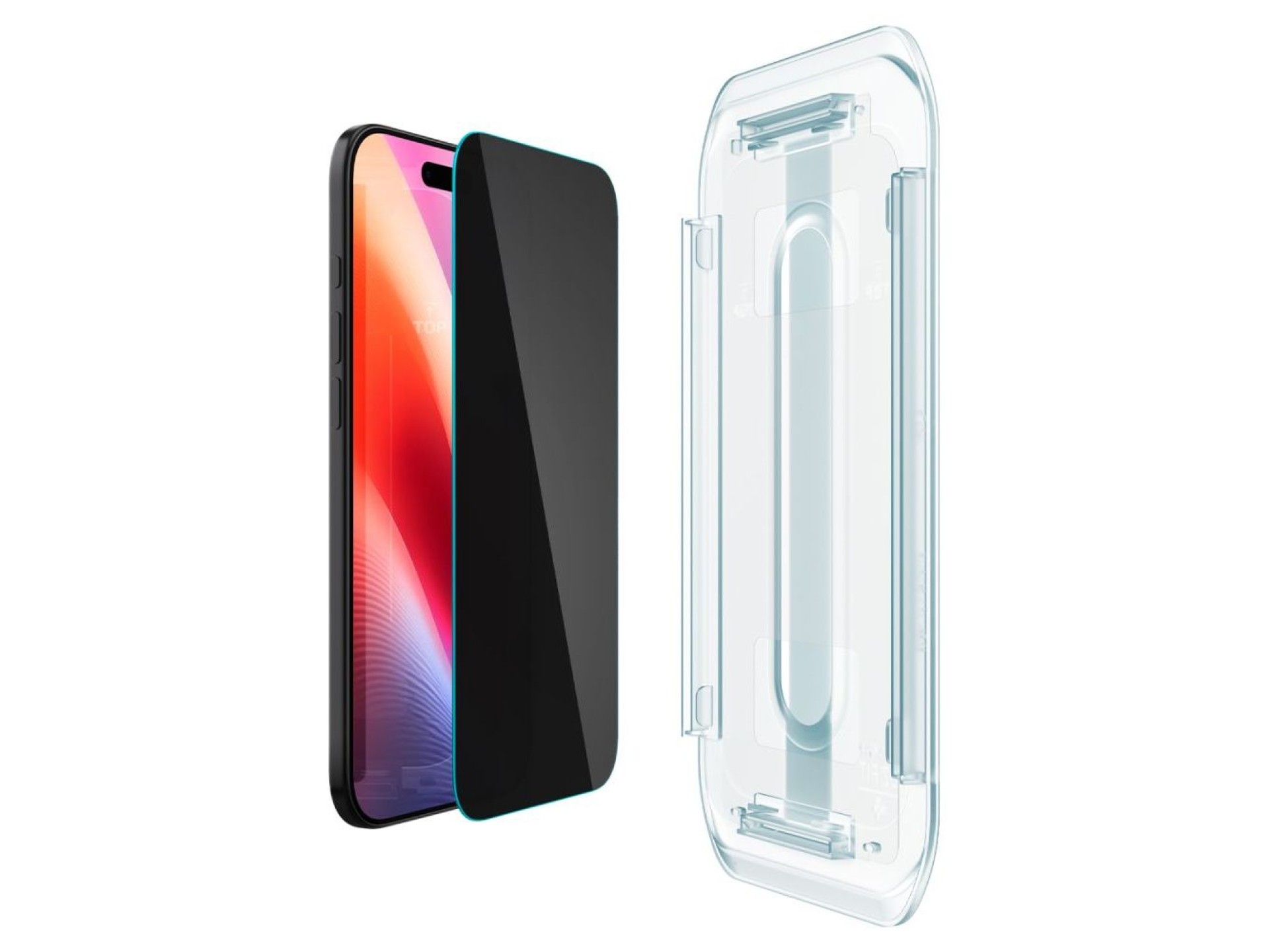 Spigen Glas.TR EZ Fit 2-pack privacy glass for iPhone 17 Air