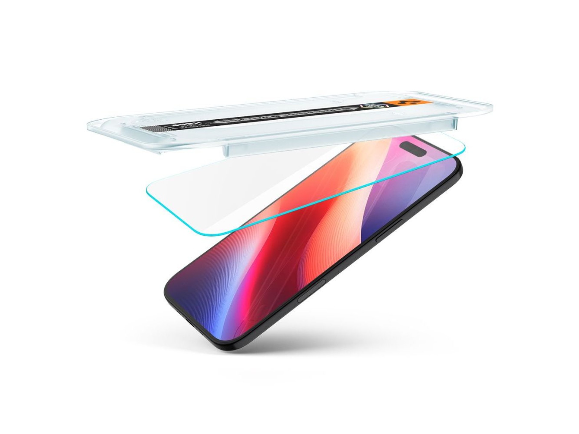 Spigen Glas.TR EZ Fit 2-pack tempered glass for iPhone 17 Air - transparent