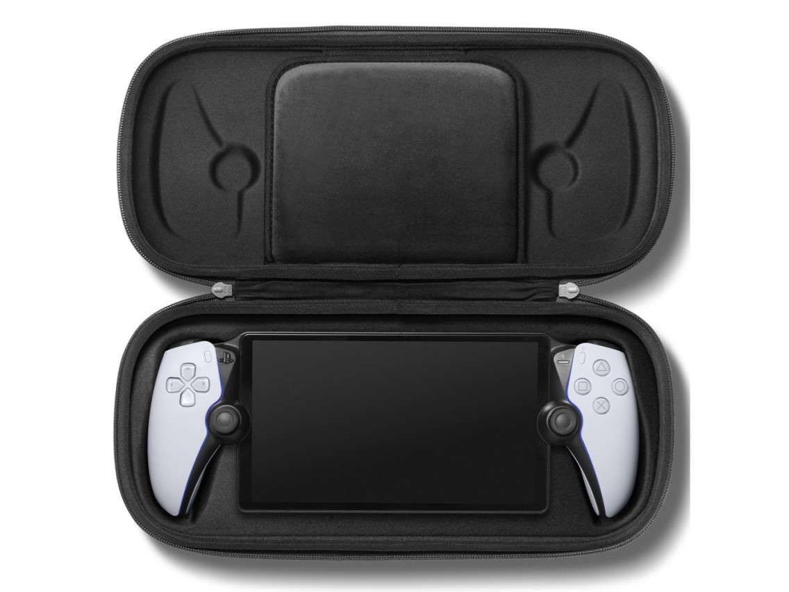 Bolsa Spigen Klasden para controle remoto Sony PlayStation Portal - Cinza