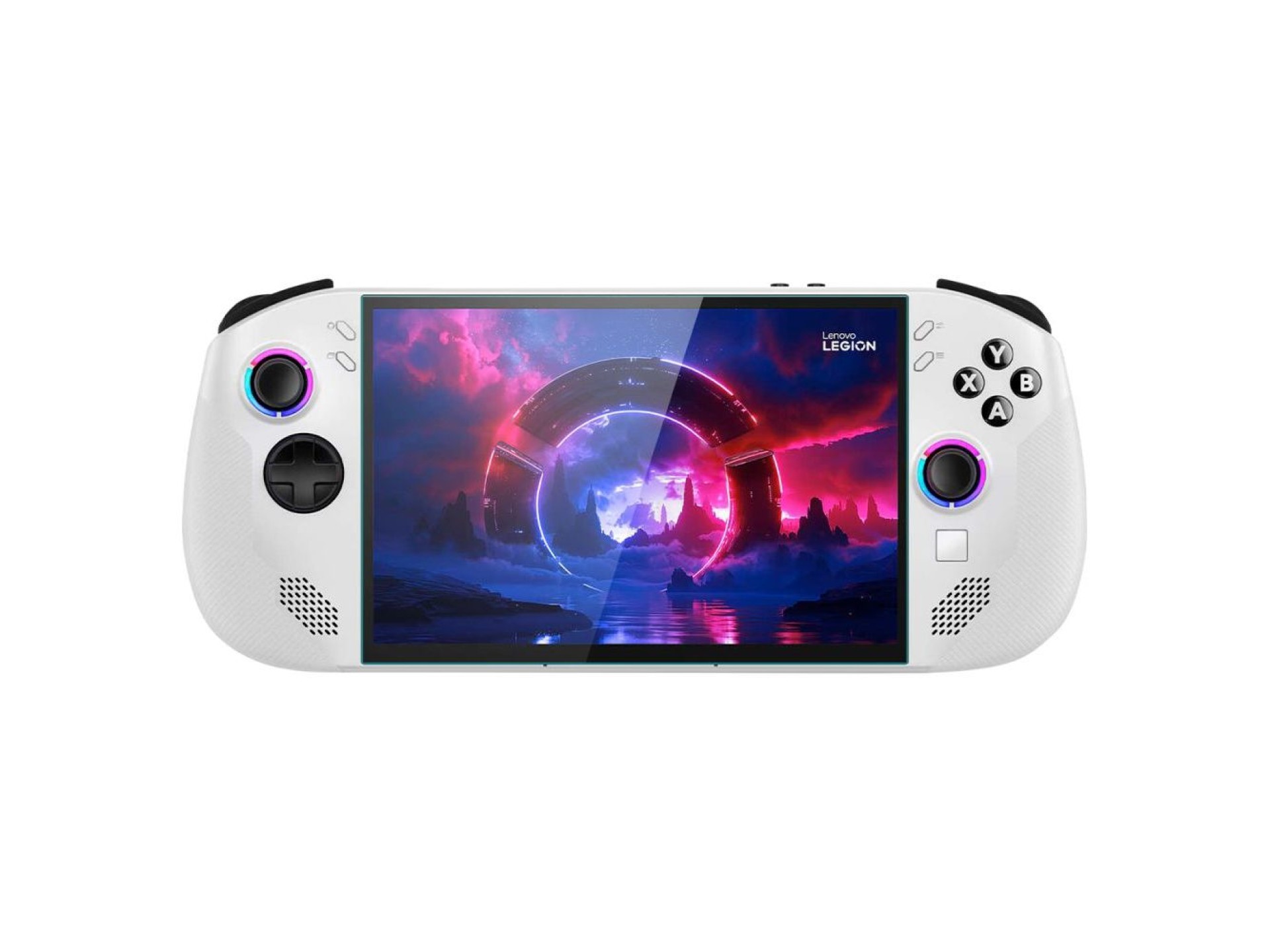 Spigen Glas.tR Slim - Paquete de 2 protectores de pantalla de vidrio templado para Lenovo Legion GO