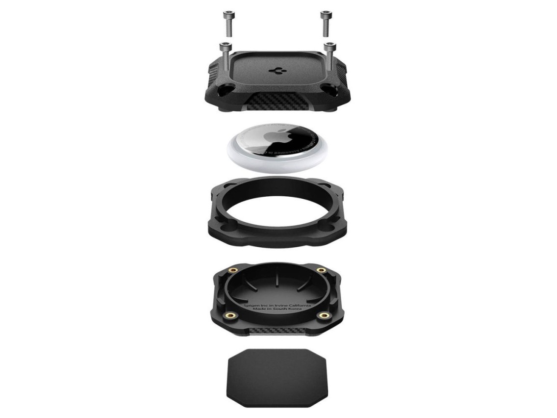 Spigen Tough Armor Case for AirTag 1/2 - Black