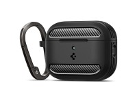 Funda Spigen Rugged Armor para AirPods 3 - Negro mate