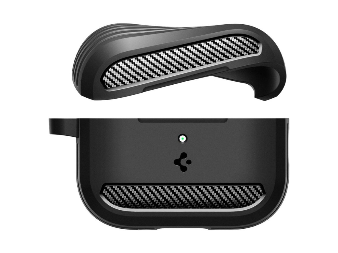 Spigen Rugged Armor Case for AirPods 3 - Matte Black