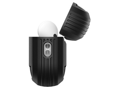 Funda Spigen Rugged Armor para AirPods 3 - Negro mate