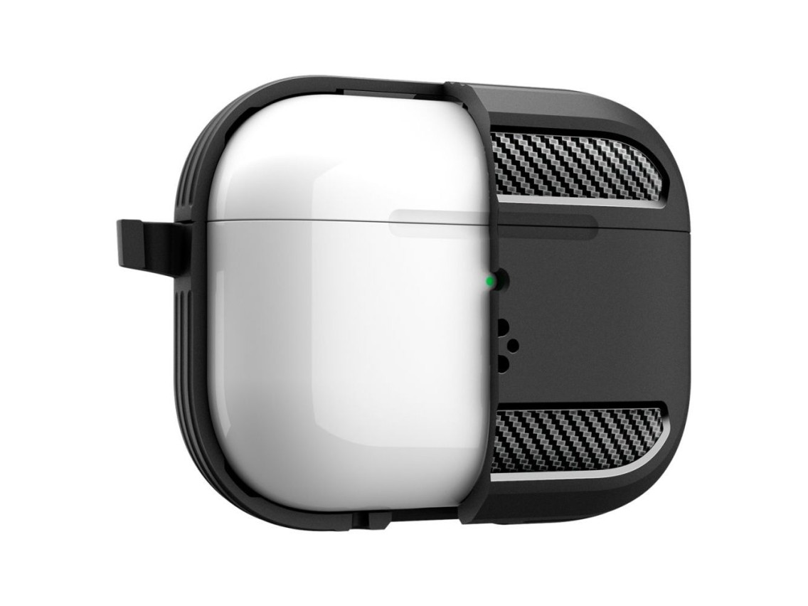 Spigen Rugged Armor Case for AirPods 3 - Matte Black