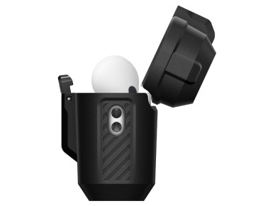 Funda Spigen Lock Fit para AirPods Pro 3 - Negra