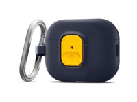 Funda Spigen Nano Pop para AirPods Pro 3 - Azul marino y amarillo