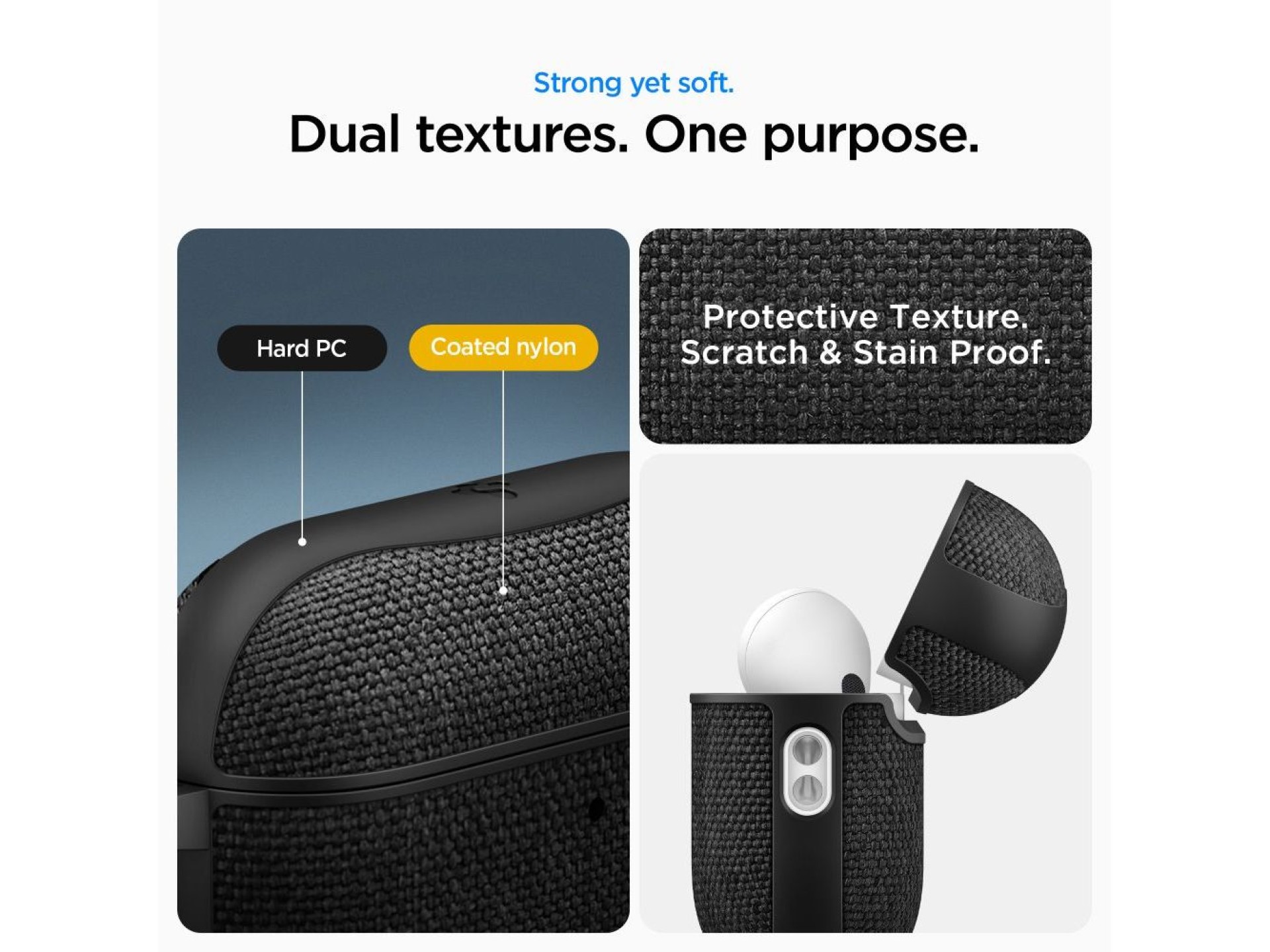 Spigen Urban Fit Case for AirPods 3 - Black