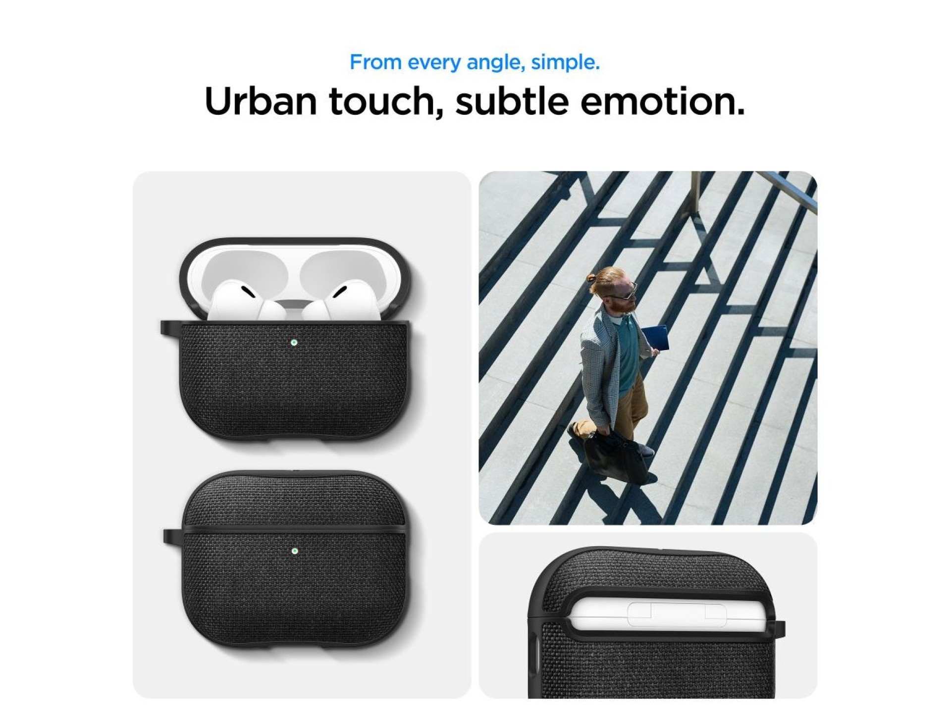 Spigen Urban Fit Case for AirPods 3 - Black
