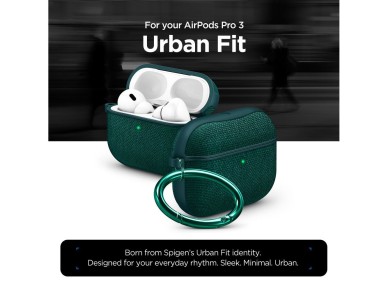 Funda Spigen Urban Fit para AirPods 3 - Verde Funda Spigen Urban Fit para AirPods 3 - Verde