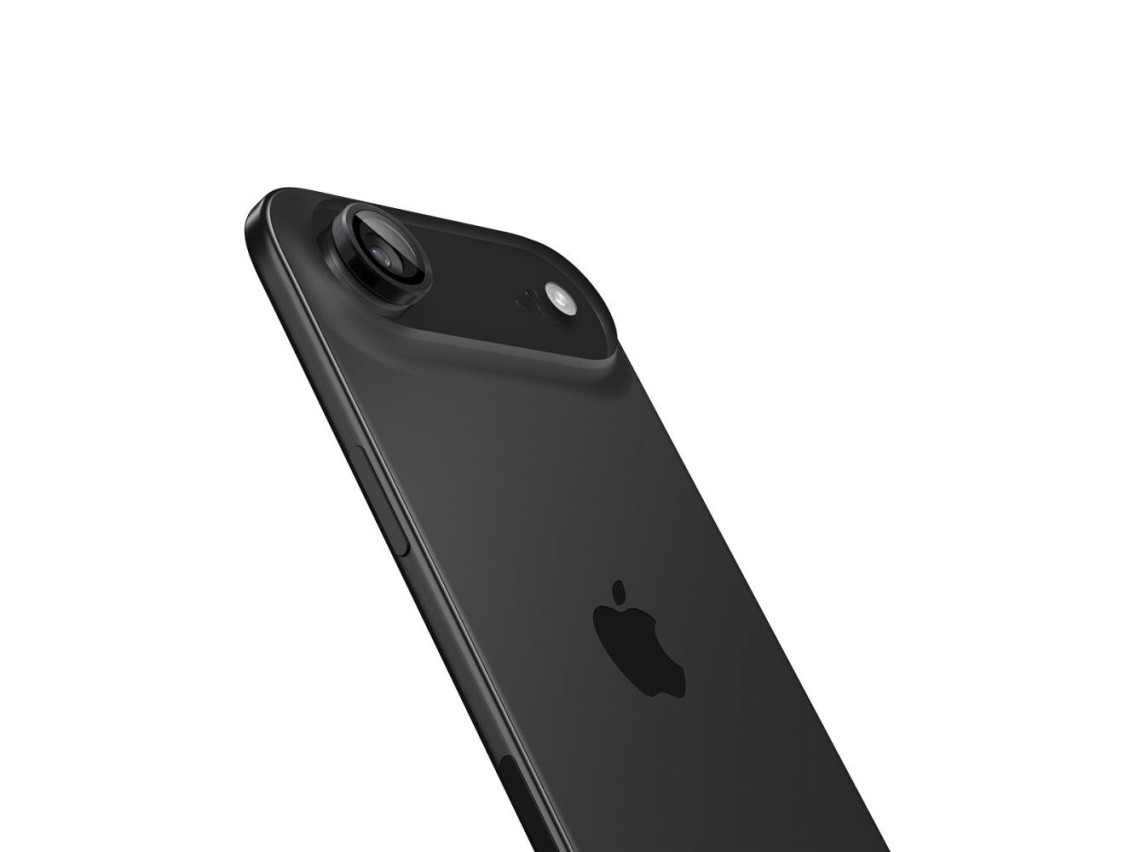 Funda para cámara Spigen Optik Pro Glas.tR "EZ FIT" (paquete de 2) para iPhone Air - Negra