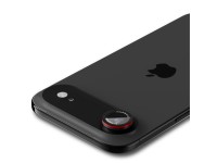 Spigen Optik Pro Série L - Pacote com 2 lentes de vidro para iPhone Air - Preto e Vermelho Spigen Optik Pro Série L - Pacote com 2 lentes de vidro para iPhone Air - Preto e Vermelho