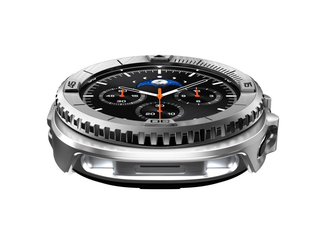 Spigen Bezel Tune Pro Pilot Cover for Samsung Galaxy Watch 8 Classic 46mm - Silver