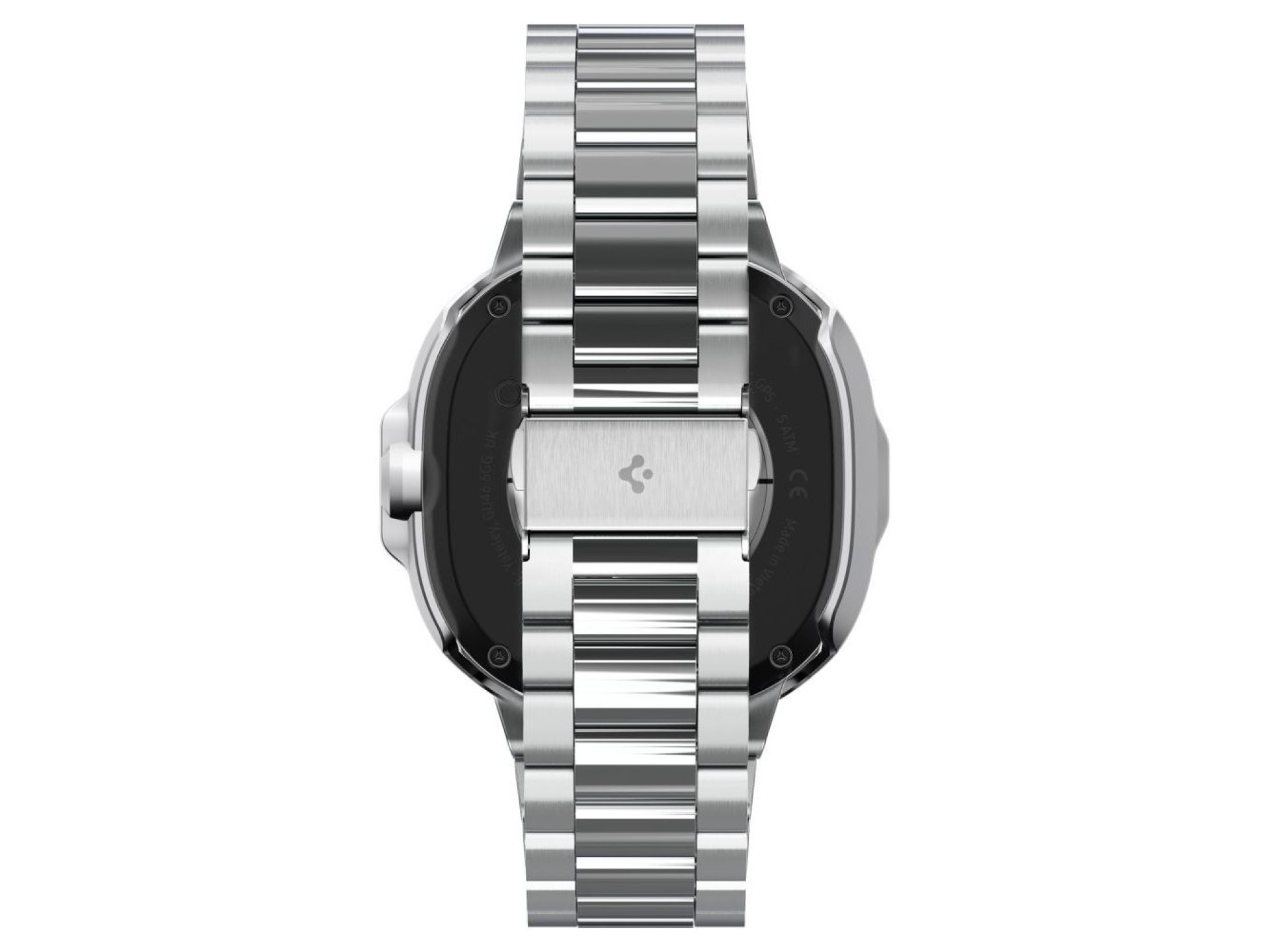 Spigen Bezel Tune Pro Pilot Cover for Samsung Galaxy Watch 8 Classic 46mm - Silver