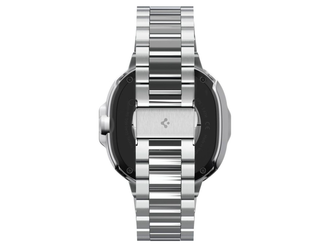 Spigen Bezel Tune Pro Pilot Cover for Samsung Galaxy Watch 8 Classic 46mm - Silver