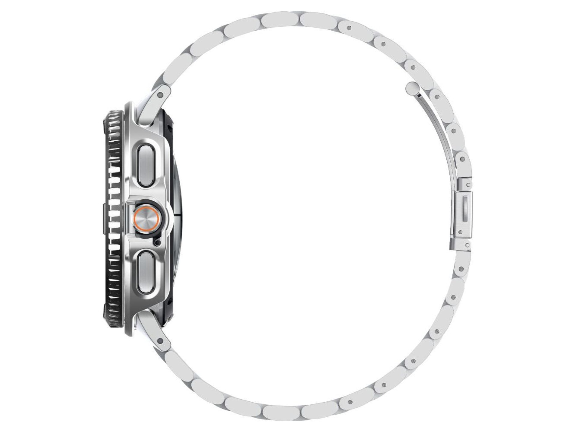 Spigen Bezel Tune Pro Pilot Cover for Samsung Galaxy Watch 8 Classic 46mm - Silver