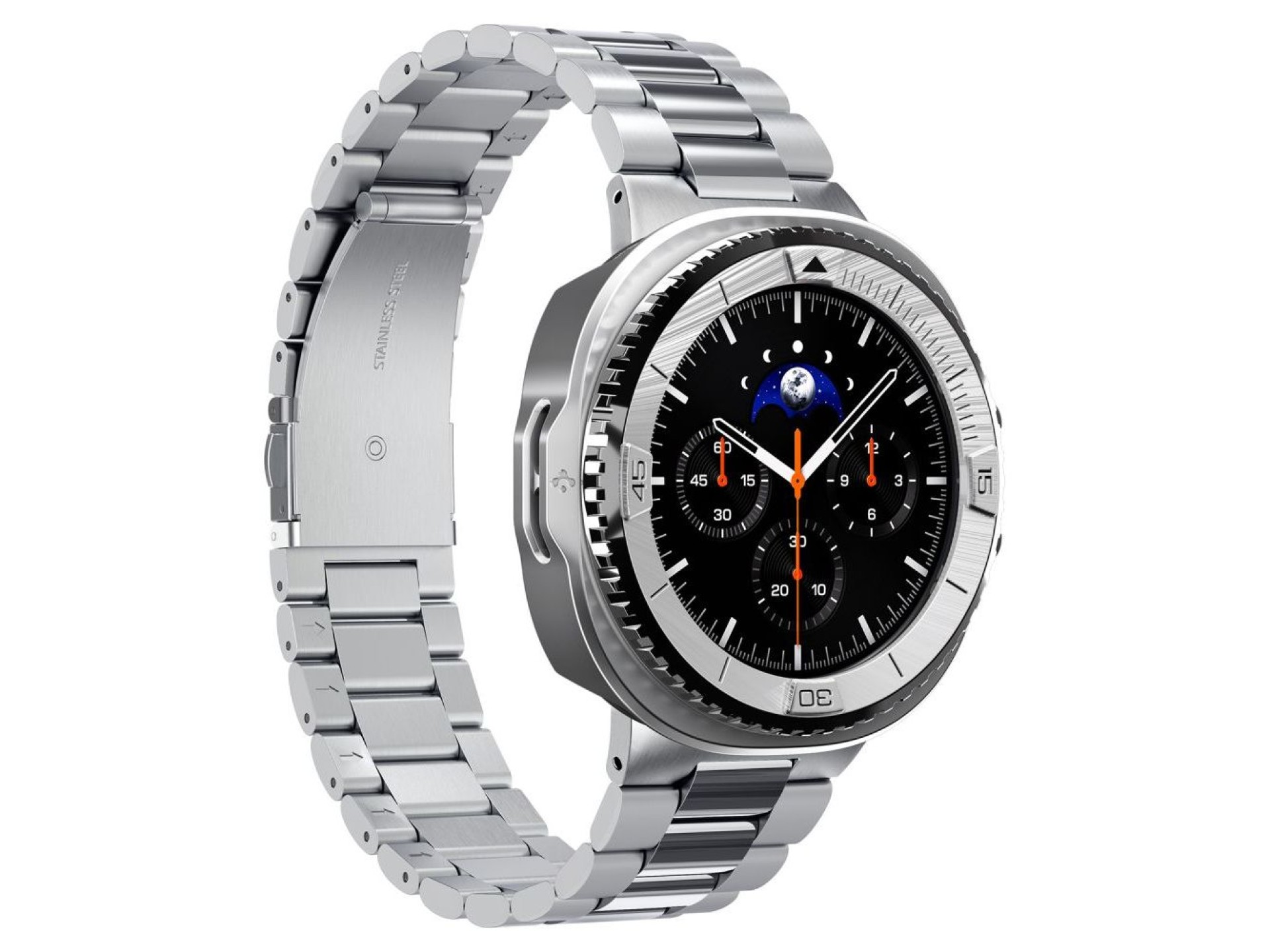 Spigen Bezel Tune Pro Pilot Cover for Samsung Galaxy Watch 8 Classic 46mm - Silver