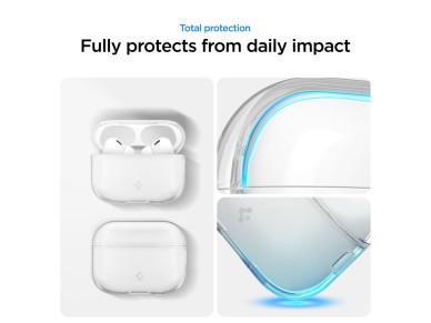 Capa Spigen Liquid Crystal para AirPods Pro 3 - Transparente