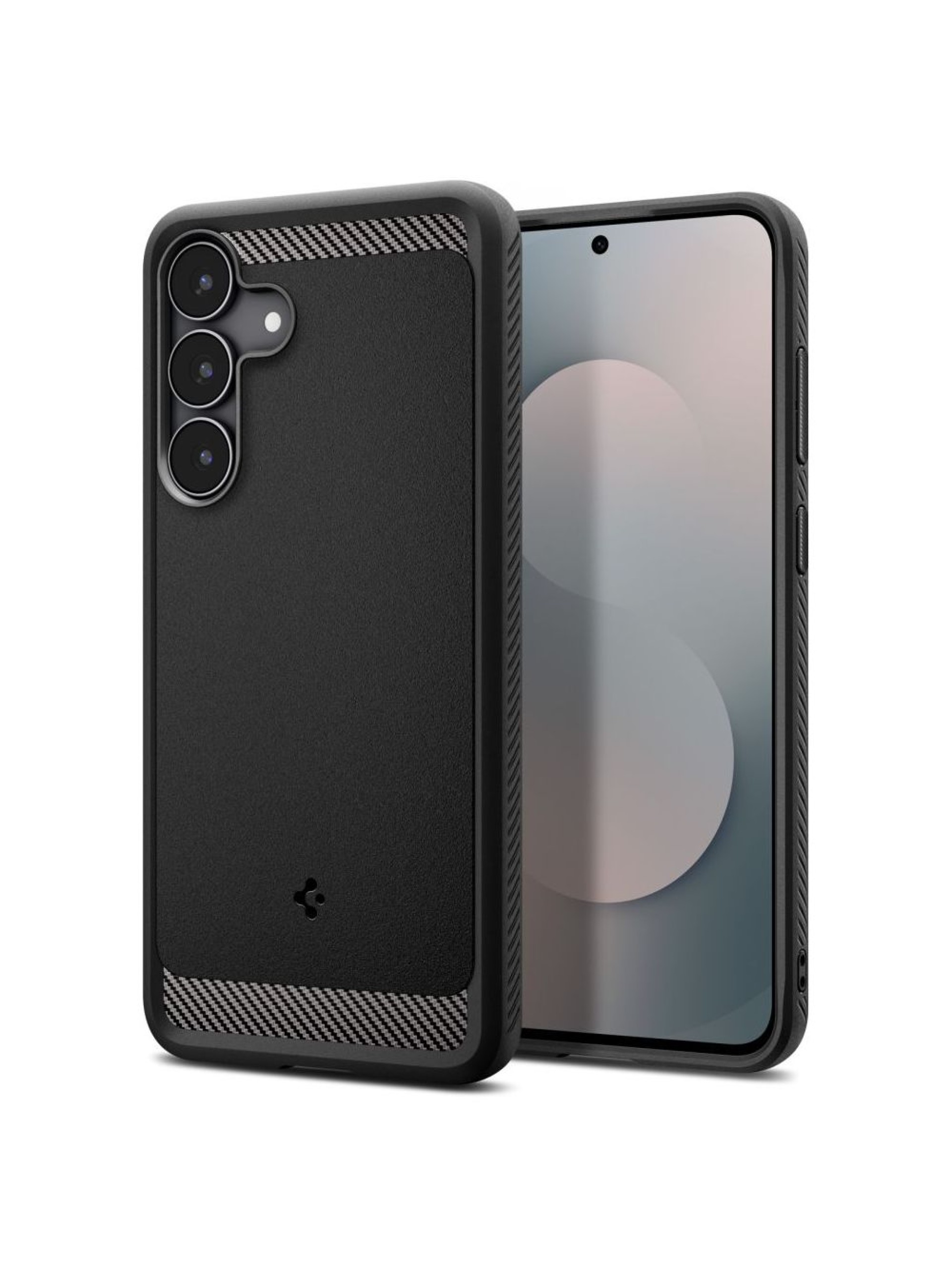Funda Spigen Rugged Armor para Samsung Galaxy S25 FE - Negro mate
