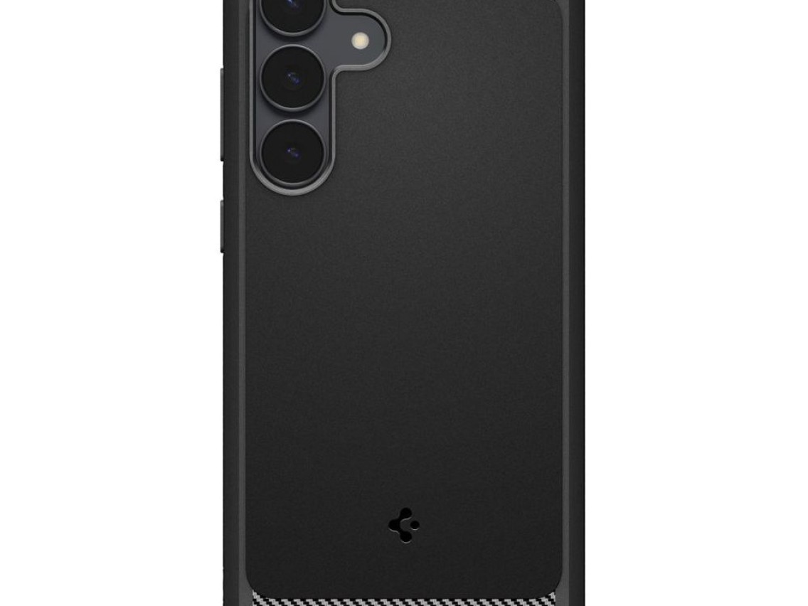 Funda Spigen Rugged Armor para Samsung Galaxy S25 FE - Negro mate