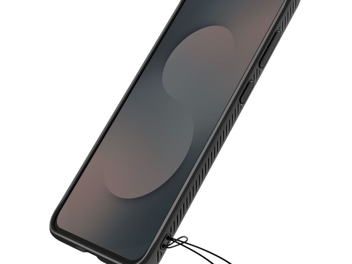 Funda Spigen Rugged Armor para Samsung Galaxy S25 FE - Negro mate