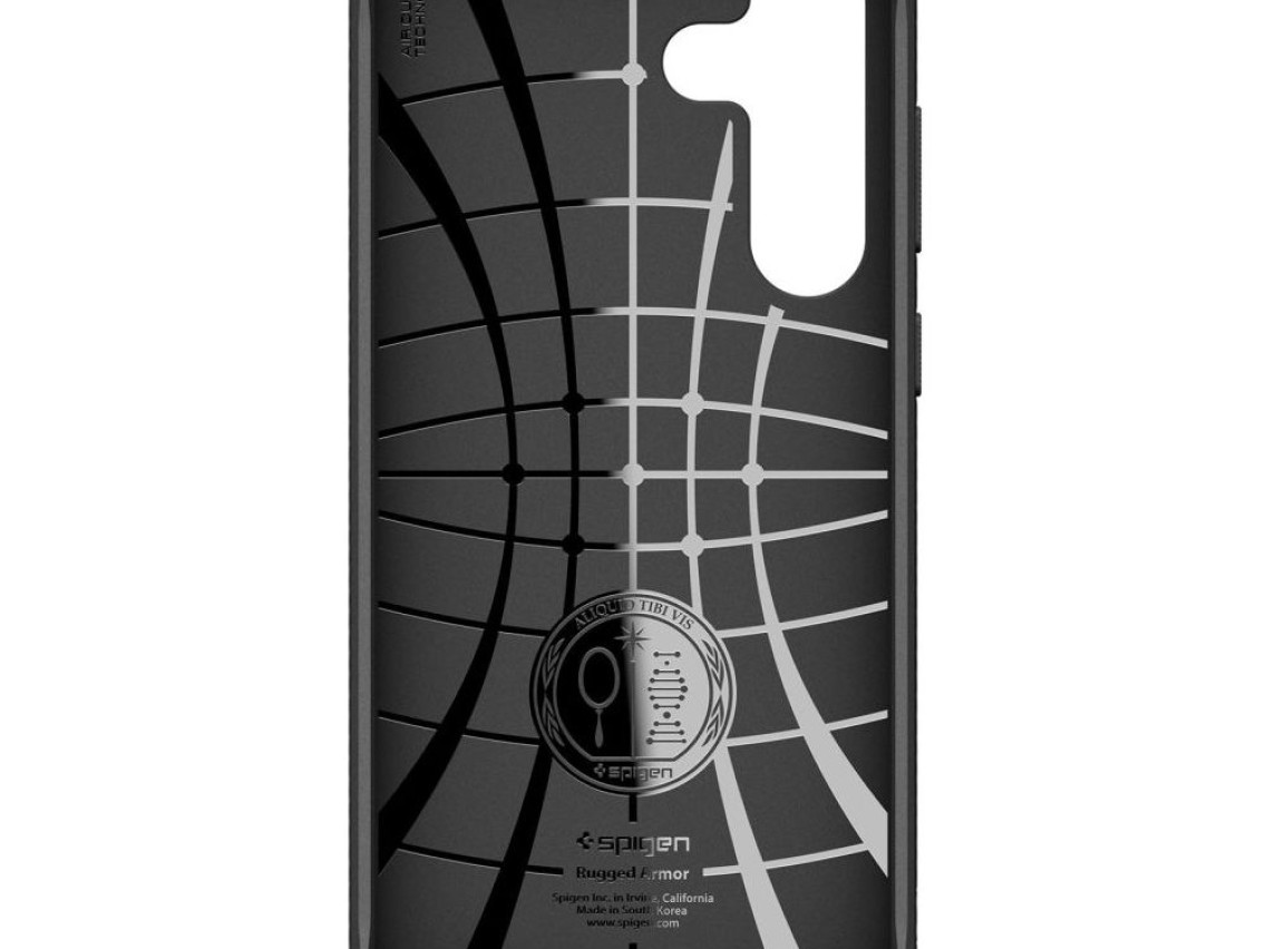 Funda Spigen Rugged Armor para Samsung Galaxy S25 FE - Negro mate