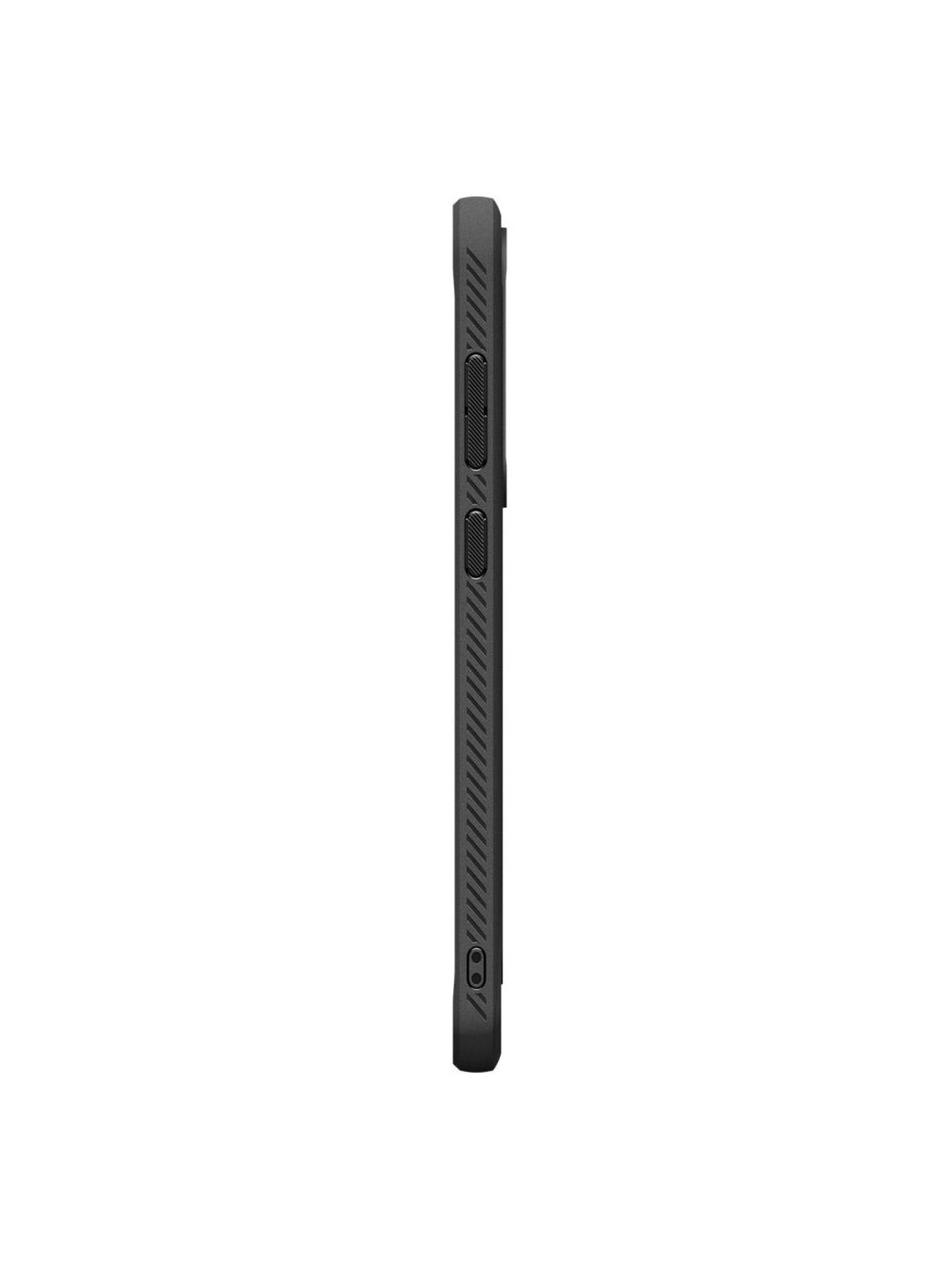 Funda Spigen Rugged Armor para Samsung Galaxy S25 FE - Negro mate