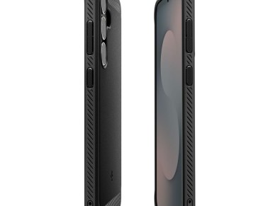 Funda Spigen Rugged Armor para Samsung Galaxy S25 FE - Negro mate