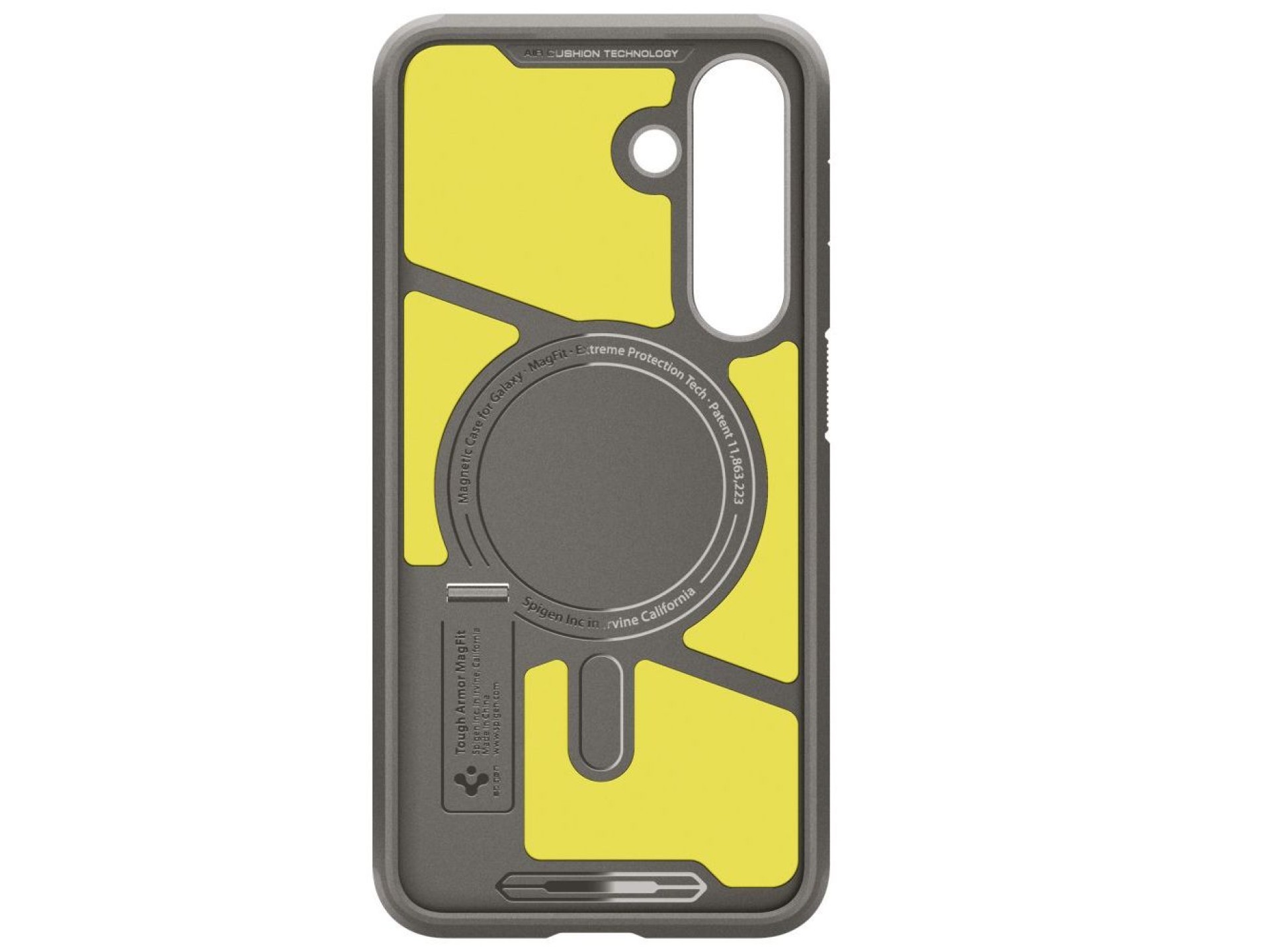 Funda Spigen Tough Armor Mag MagSafe para Samsung Galaxy S25 FE - Grafito