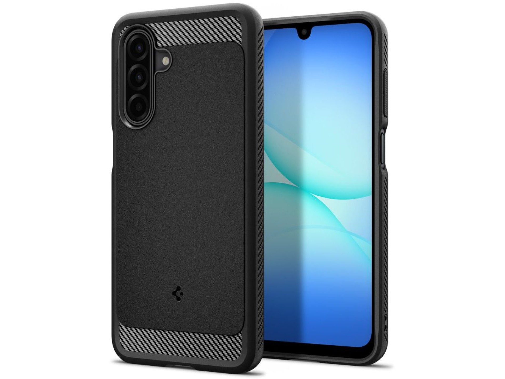 Funda Spigen Rugged Armor para Samsung Galaxy A17 - Negro mate