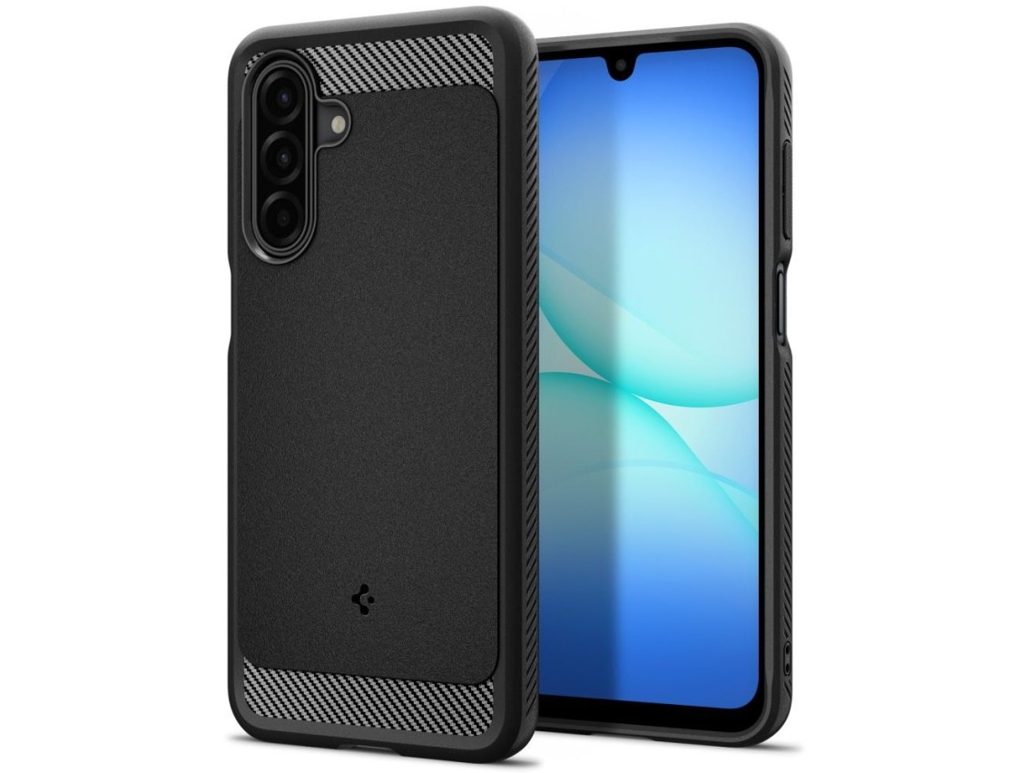 Funda Spigen Rugged Armor para Samsung Galaxy A17 - Negro mate
