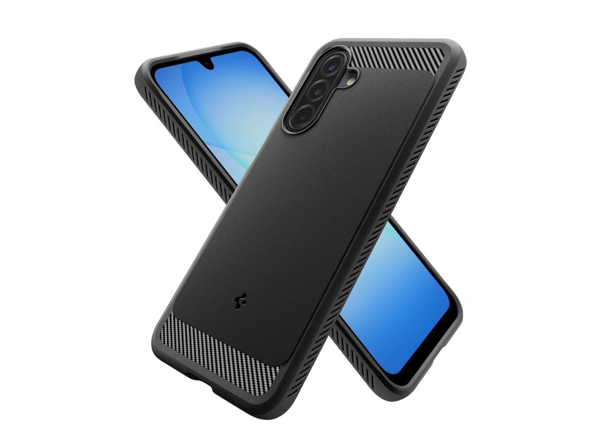 Funda Spigen Rugged Armor para Samsung Galaxy A17 - Negro mate