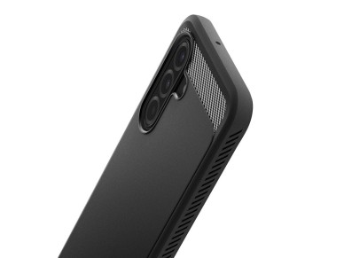 Funda Spigen Rugged Armor para Samsung Galaxy A17 - Negro mate