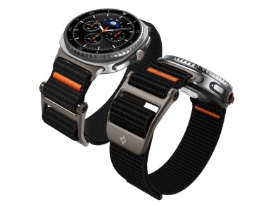 Correa flexible Spigen DuraPro para Samsung Galaxy Watch de 40/44/46 mm (negro)