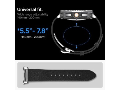 Spigen Enzo Strap for Samsung Galaxy Watch 40/44/46 mm - Black Spigen Enzo Strap for Samsung Galaxy Watch 40/44/46 mm - Black