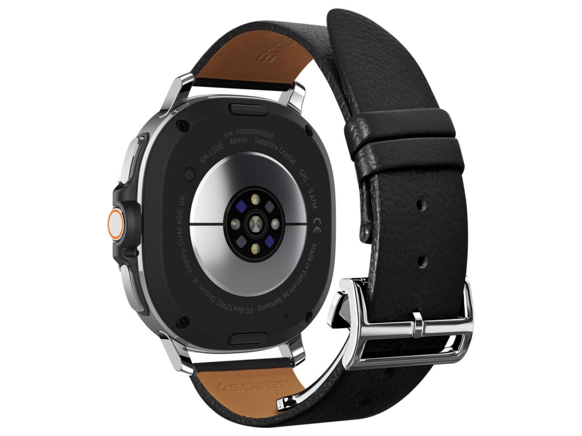 Correa Spigen Enzo para Samsung Galaxy Watch 40/44/46 mm - Negra
